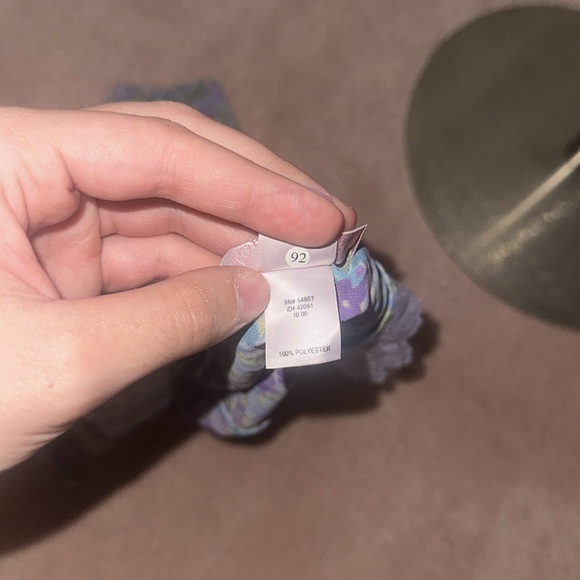 Victoria’s Secret Floral Print Lace Top Slip Dress RARE FROM 2000 - Picture 5 of 5